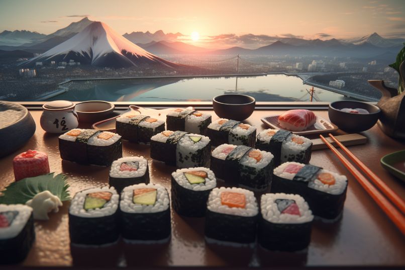 sushi - japońskie danie