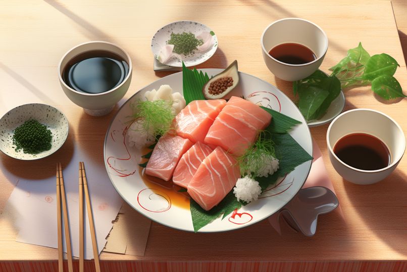 jak jeść sashimi